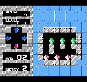 Puzznic (USA) screen shot game playing